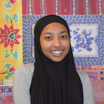 Saadia Ali was born and raised in east San Diego by her Somali refugee parents. She is an undergraduate transfer student at San Diego State University who is currently working toward a degree in Psychology.
Throughout her college career, Saadia has completed a couple of educational, community-focused programs outside of her required coursework. Through the Civic Impact Program, funded by the Foundation of California Community Colleges, Saadia became one of 25 civic scholars in the state. As a Civic Impact scholar, Saadia was able to educate her fellow peers at Cuyamaca College about their local and state representatives. She also had the chance to visit the California State Capital and work with other Civic Impact Scholars on how to better civic engagement at community colleges.
Saadia is currently in the Science Enrichment Education Program at UCSD and San Diego which is funded by the National Cancer Institute (NCI). She joined the Refugee Health Unit through this program and is currently working with Amina Sheik Mohamed on Cervical Cancer disparities in the Somali Community as a mentee.
Saadia's main focus is to bring health education programs to underrepresented minorities and make health resources available to them.