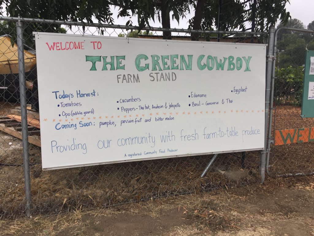 Green Cowboy Farm, Southeastern San Diego 