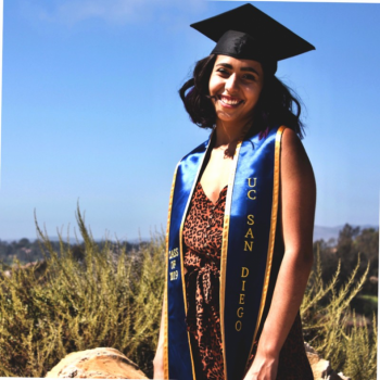 Ila Zargham was an intern with the Refugee Health Unit at the UCSD Center for Community Health during her senior year at UCSD. Ila graduated with a Bachelor of Arts in Biological Anthropology and a minor in Global Health. Throughout her time in San Diego she has gotten involved with several organizations which focus on refugee and asylee health and well-being, as well as organizations centered around the health and well-being of those affected by HIV/AIDS. 
 
During her time at the Refugee Health Unit, she worked to expand social media outreach, promoted community events, and even had the opportunity to sit in on coalition meetings. Her experience working with Amina Sheik-Mohamed at the Refugee Health Unit greatly peaked her interest in, and furthered her passion for working with various communities with health equity in mind.
After graduation she began working for the County of San Diego Health and Human Services Agency, processing social service applications. She hopes to continue to pursue a career in the global public health sector, whether that is through public policy, medicine, or community organizing.