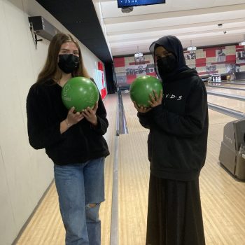 YAC members bowling